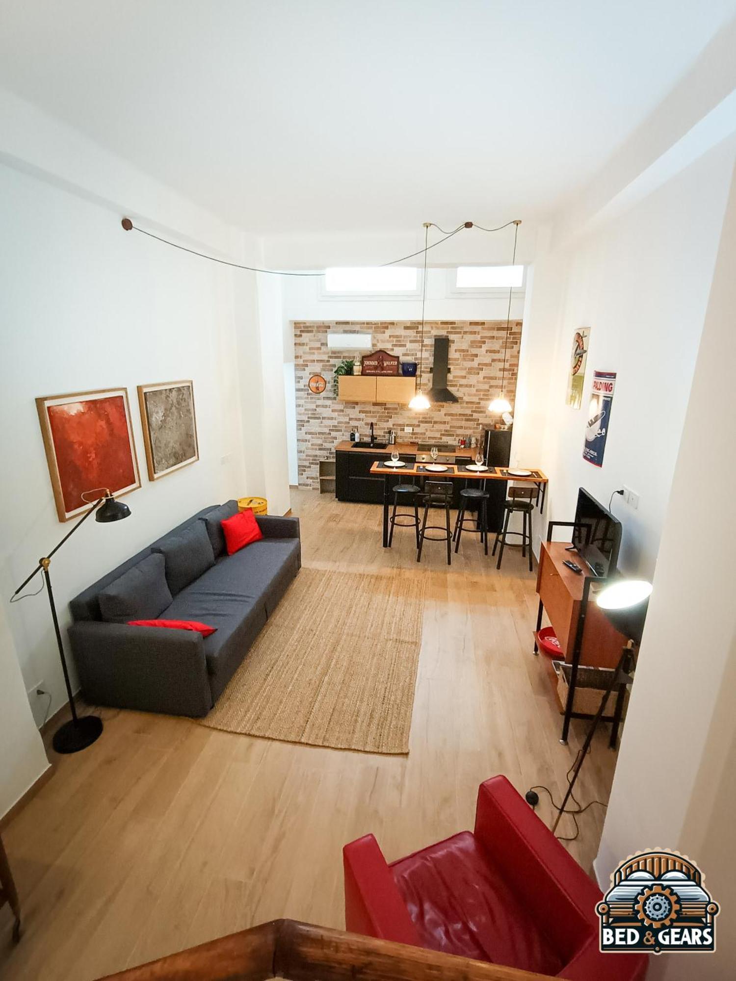 Apartament Bed And Gears - Industrial Design Loft Bari Zewnętrze zdjęcie